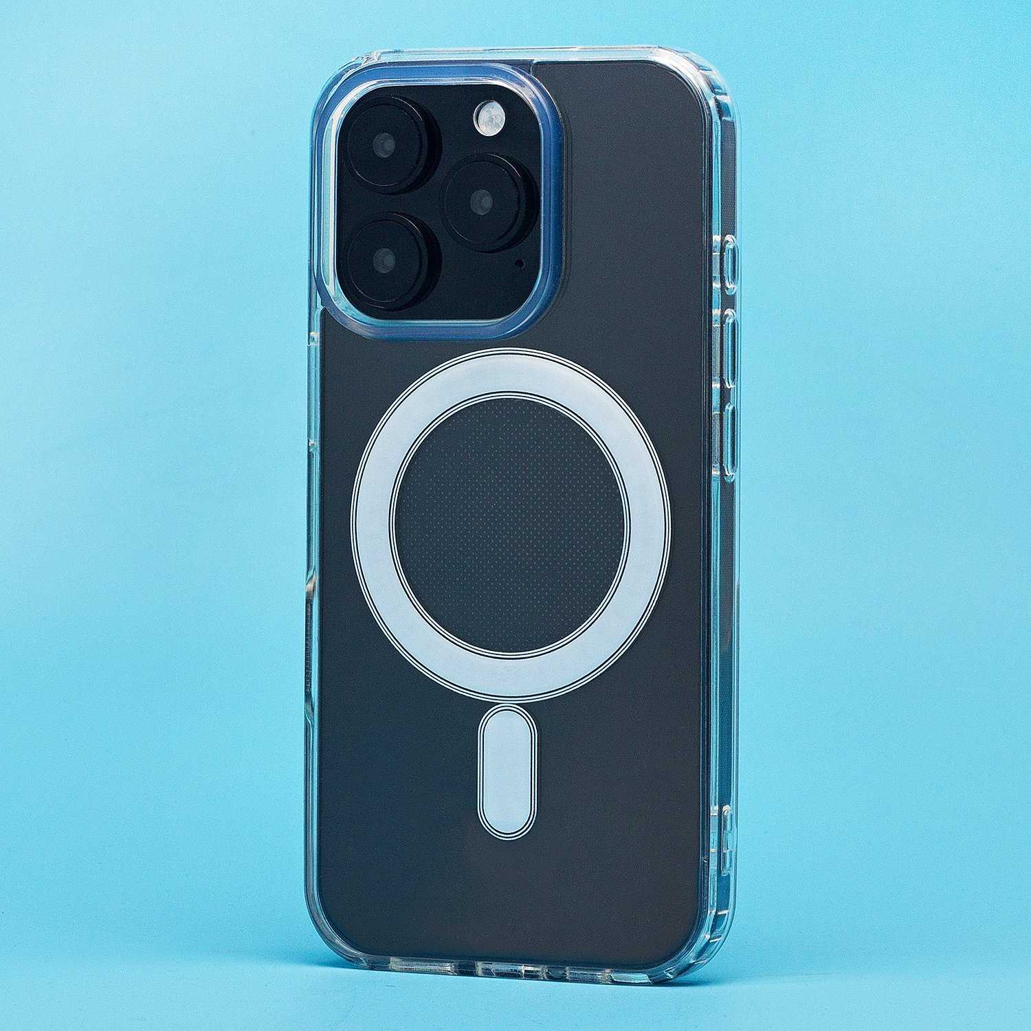 

Чехол-накладка Activ SM006 SafeMag для смартфона Apple iPhone 16 Pro, силикон, прозрачный (234515)