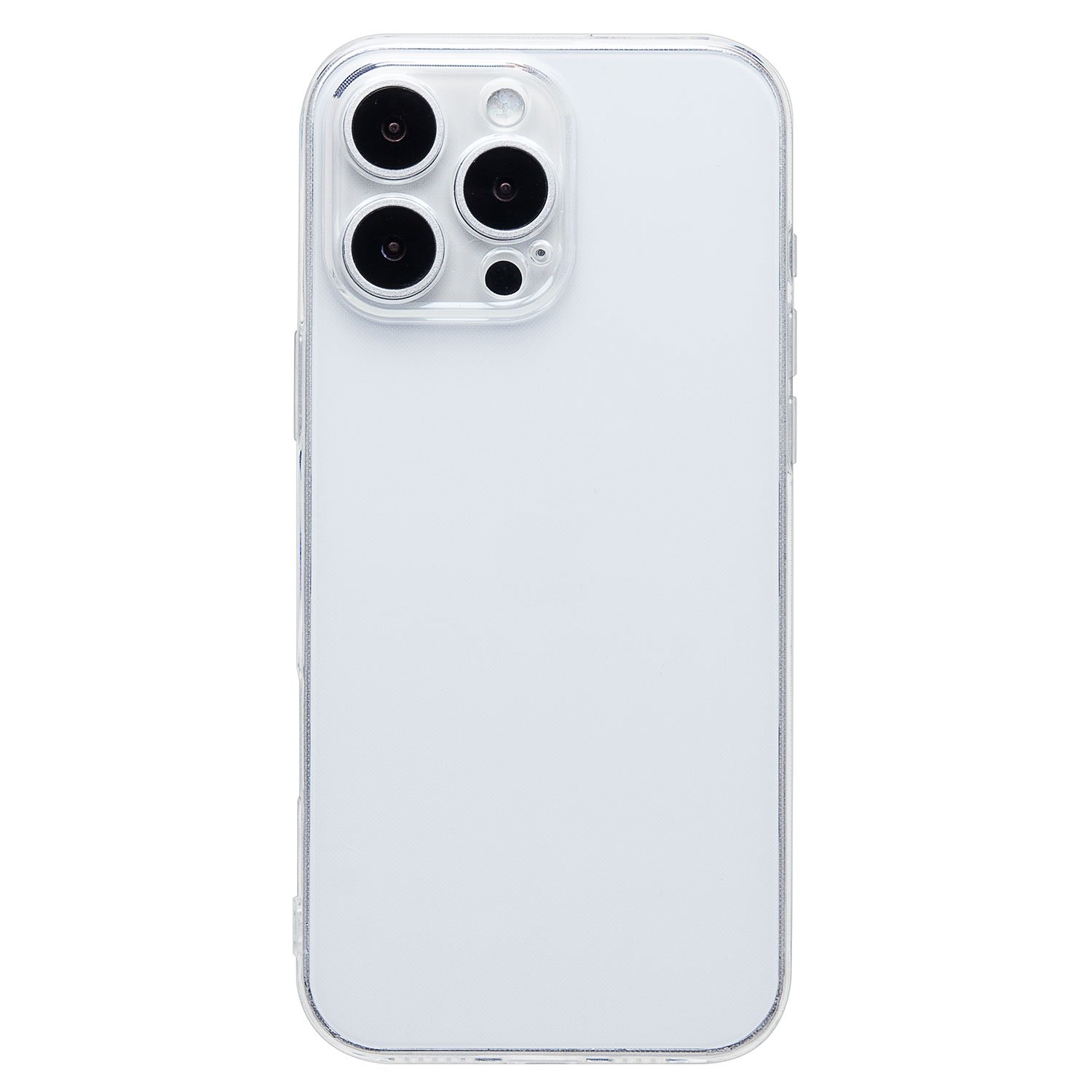 

Чехол-накладка Activ Ultra Slim для смартфона Apple iPhone 16 Pro Max, силикон, прозрачный (234388)