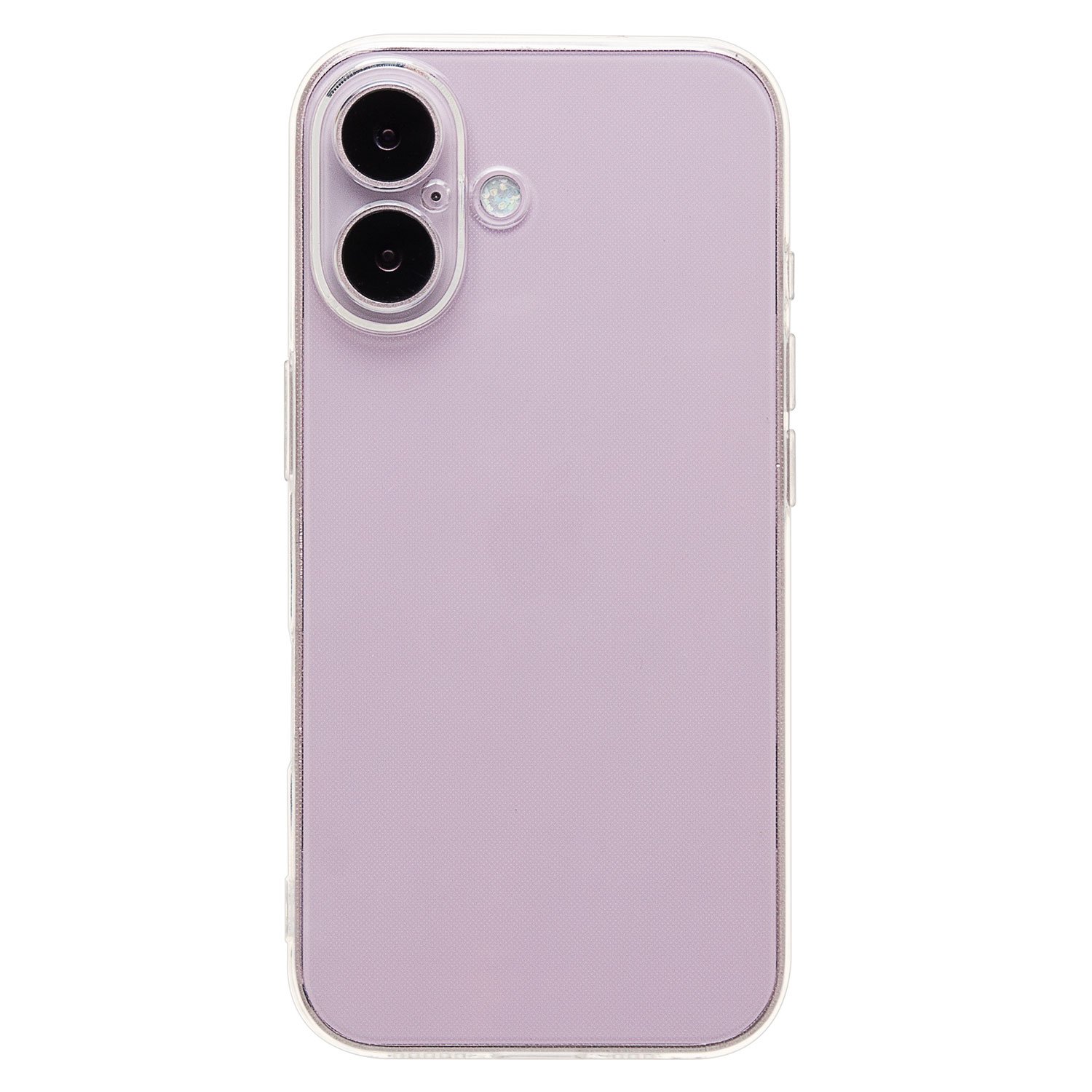 

Чехол-накладка Activ Ultra Slim для смартфона Apple iPhone 16, силикон, прозрачный (234385)