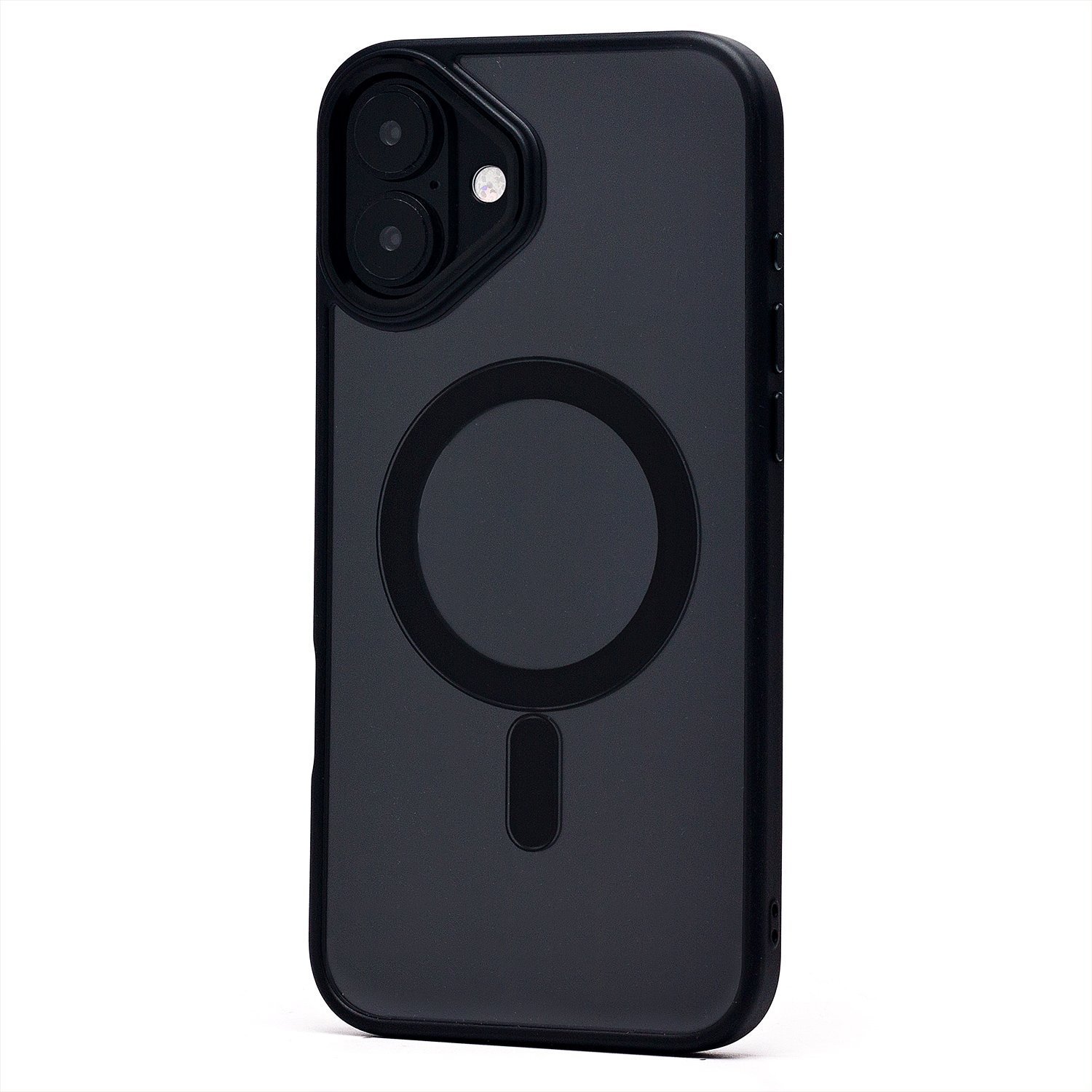 

Чехол-накладка Activ SM004 SafeMag для смартфона Apple iPhone 16 Plus, силикон, черный (234510)