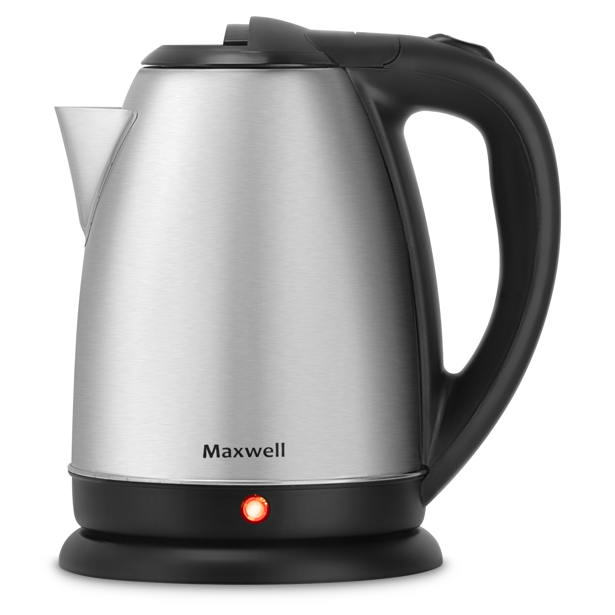 

Чайник электрический Maxwell MW-1005 1.8л. 1.8 кВт, нержавеющая сталь/пластик, серебристый/черный ( MW-1005), MW-1005