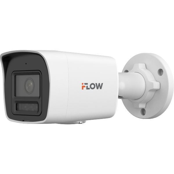 

IP-камера iFlow F-IC-1146CM 2.8 мм, уличная, цилиндрическая, 4 Мпикс, CMOS, до 2560x1440, до 20 кадров/с, LED/ИК подсветка 30м, POE, -40 °C/+60 °C, белый (F-IC-1146CM), F-IC-1146CM
