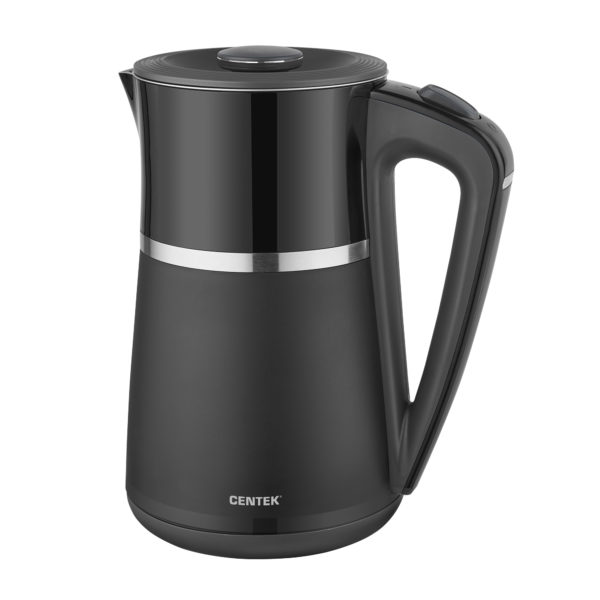 

Чайник электрический Centek CT-0028 1.7л. 2.2 кВт, нержавеющая сталь, черный (CT-0028 Black), CT-0028