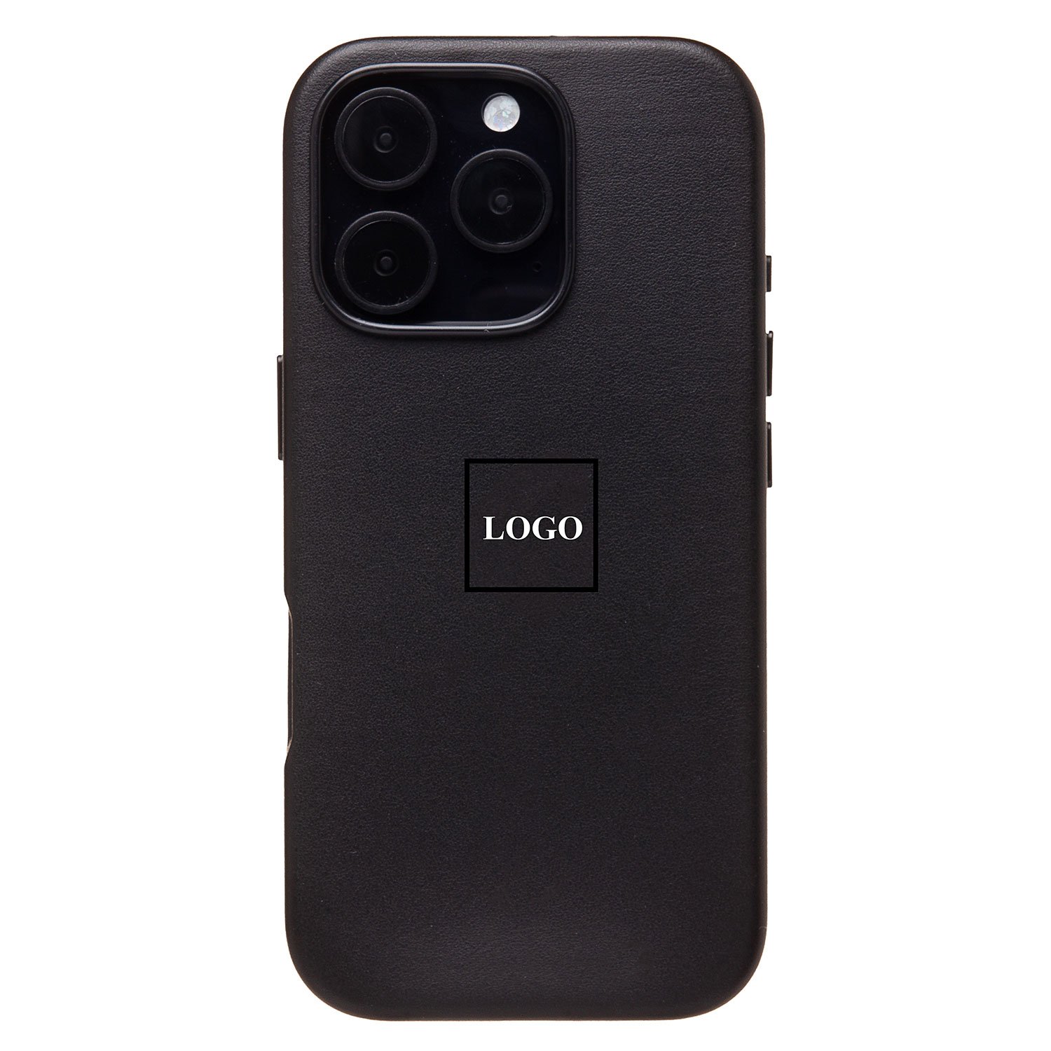 

Чехол-накладка ORG SM002 для смартфона Apple iPhone 16 Pro, экокожа, черный (234499)