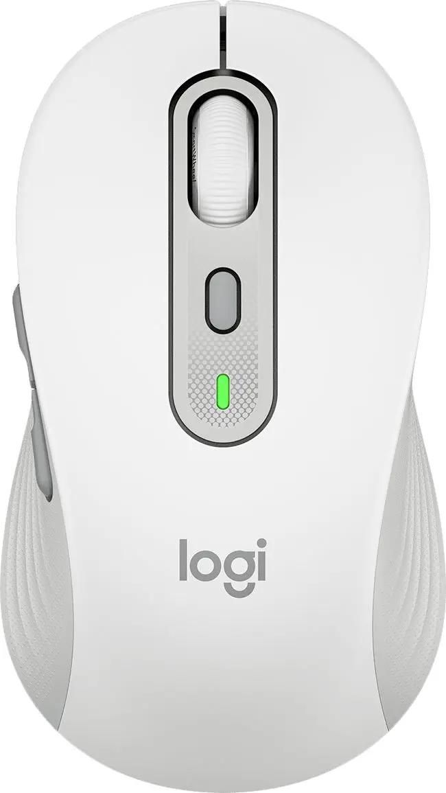 

Мышь беспроводная Logitech M750 , 4000dpi, оптическая светодиодная, USB/Радиоканал, белый (910-006271), M750