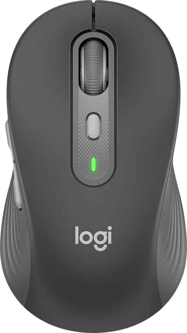 

Мышь беспроводная Logitech M750, 4000dpi, оптическая светодиодная, USB/Радиоканал, графит (910-006269), M750