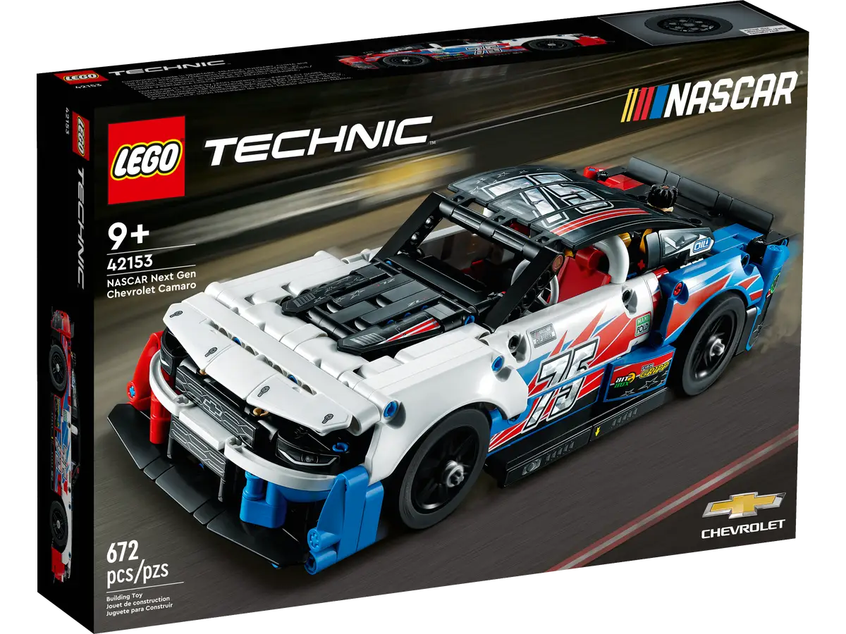 Конструктор LEGO Technic NASCAR: Следующее поколение Chevrolet Camaro ZL1, деталей: 672