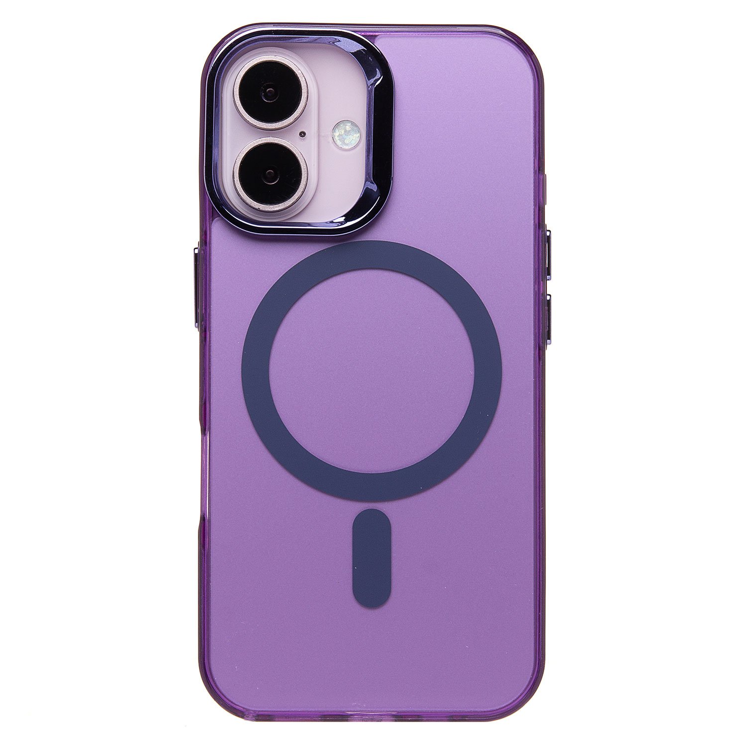 

Чехол-накладка Activ SM025 SafeMag для смартфона Apple iPhone 16, силикон, фиолетовый (235549)
