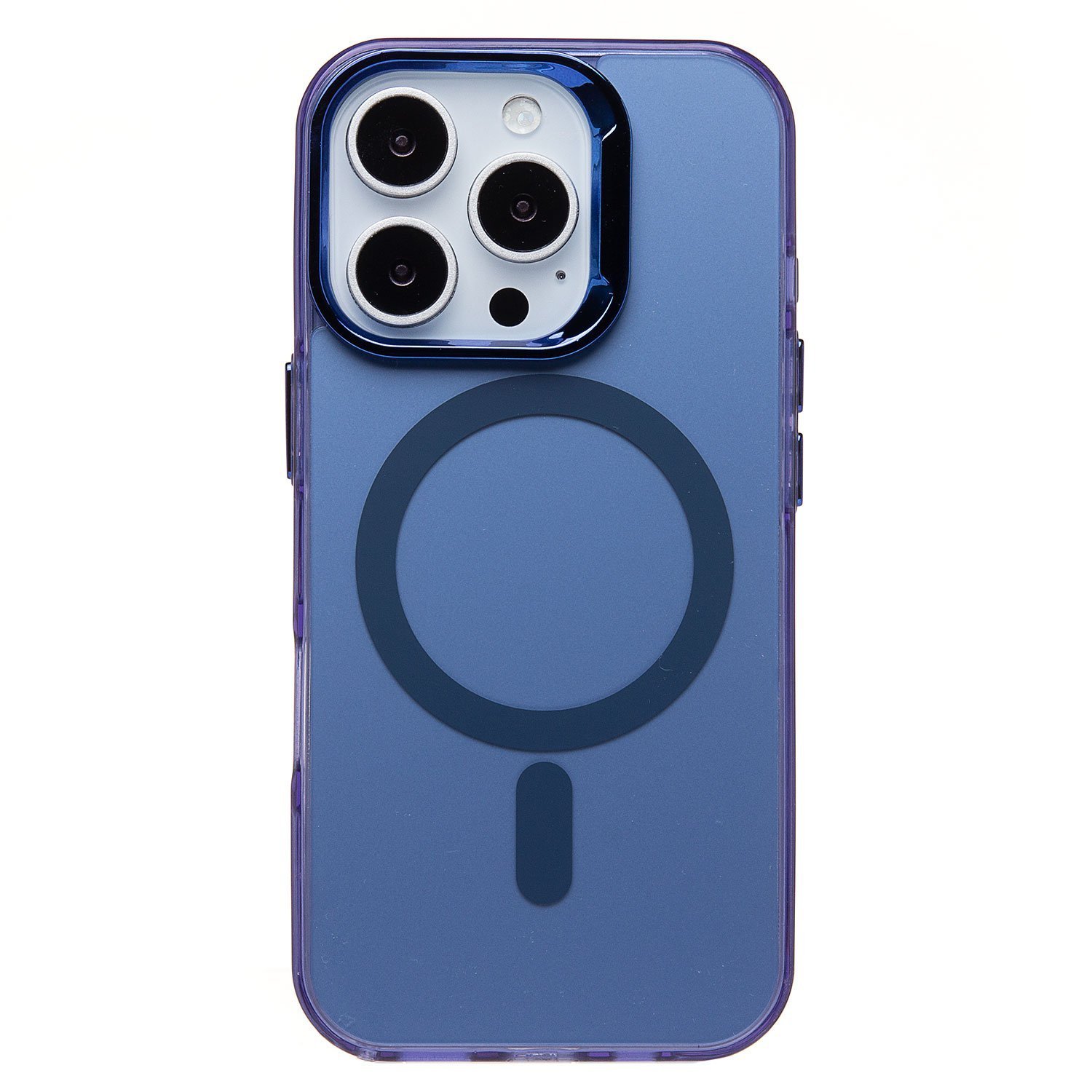 

Чехол-накладка Activ SM025 SafeMag для смартфона Apple iPhone 16 Pro, силикон, синий (235559)