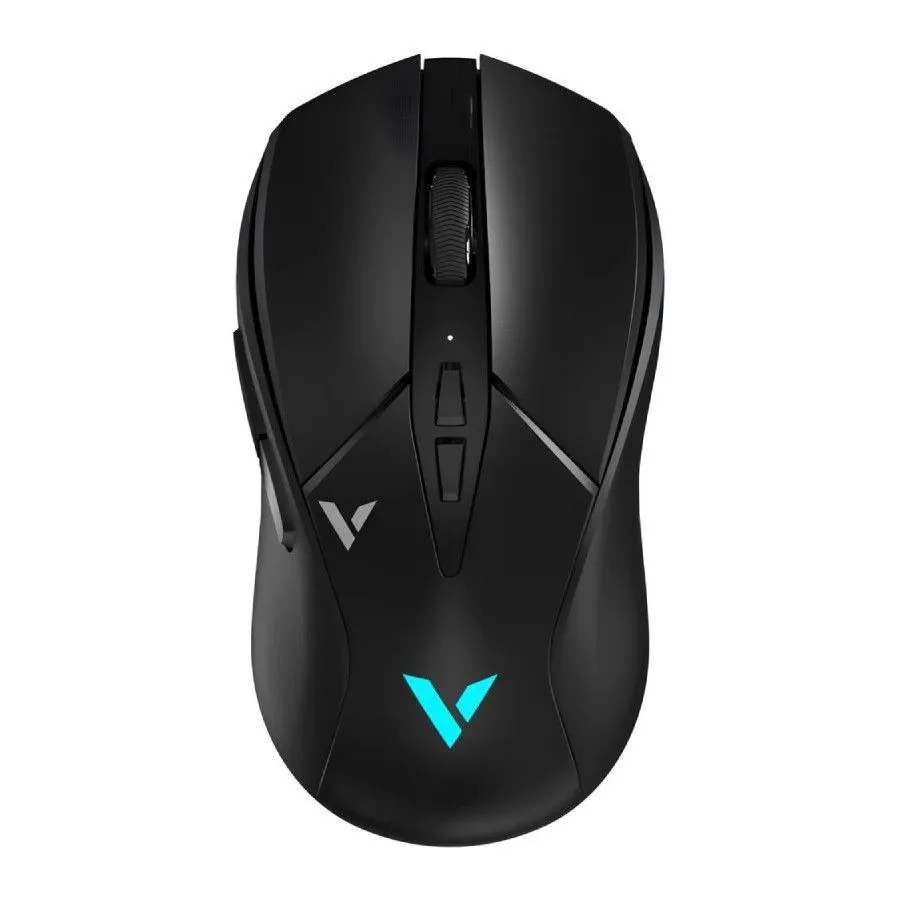 

Мышь беспроводная/проводная Rapoo V300L, 12000dpi, оптическая светодиодная, Bluetooth/Радиоканал/USB, черный (V300L), V300L