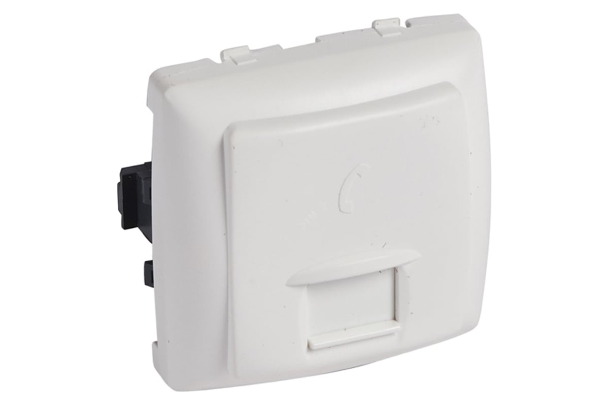 

Розетка RJ-45 скрытый монтаж, IP20, белый, Legrand Oteo (086133)