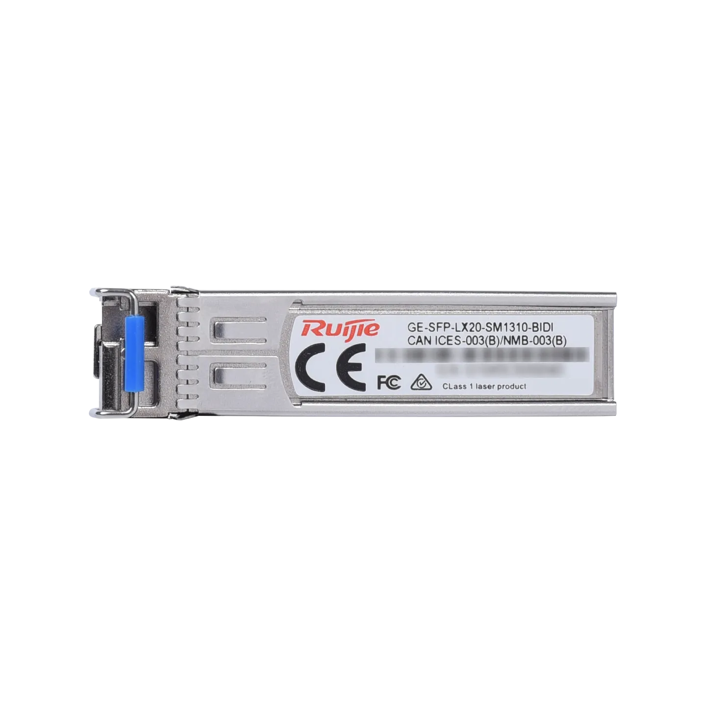 

Модуль SFP Ruijie, 20 км, LC, Tx:1310 нм, Rx:1550 нм, 1 Гбит/с, SM, одинарный, DDM (GE-SFP-LX20-SM1310-BIDI)