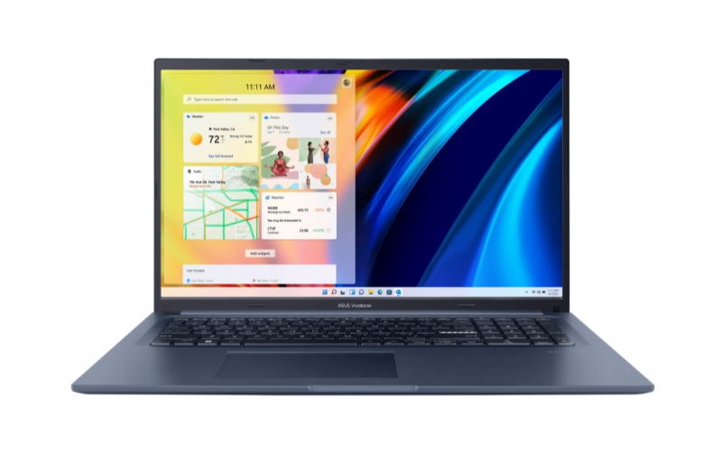 Ноутбук ASUS VivoBook 17 M1702QA-AU082 17.3" IPS 1920x1080, AMD Ryzen 7 5800H 3.2 ГГц, 16Gb RAM, 512Gb SSD, без OC, синий (90NB0YA2-M003P0) Плохая упаковка, царапина на крышке матрицы