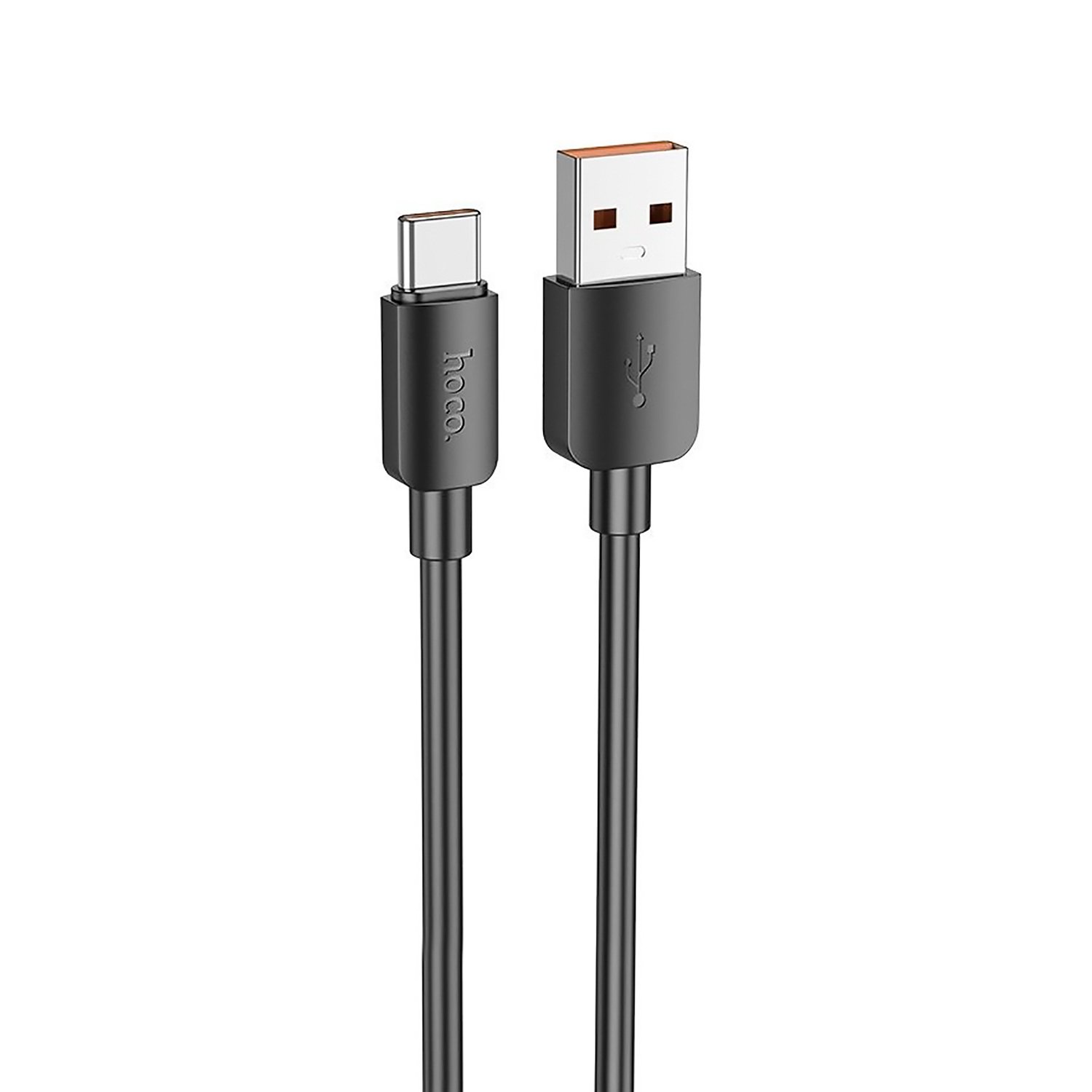 

Кабель USB-USB Type-C, быстрая зарядка, 6А, 100 Вт, 1 м, черный, HOCO X96, X96