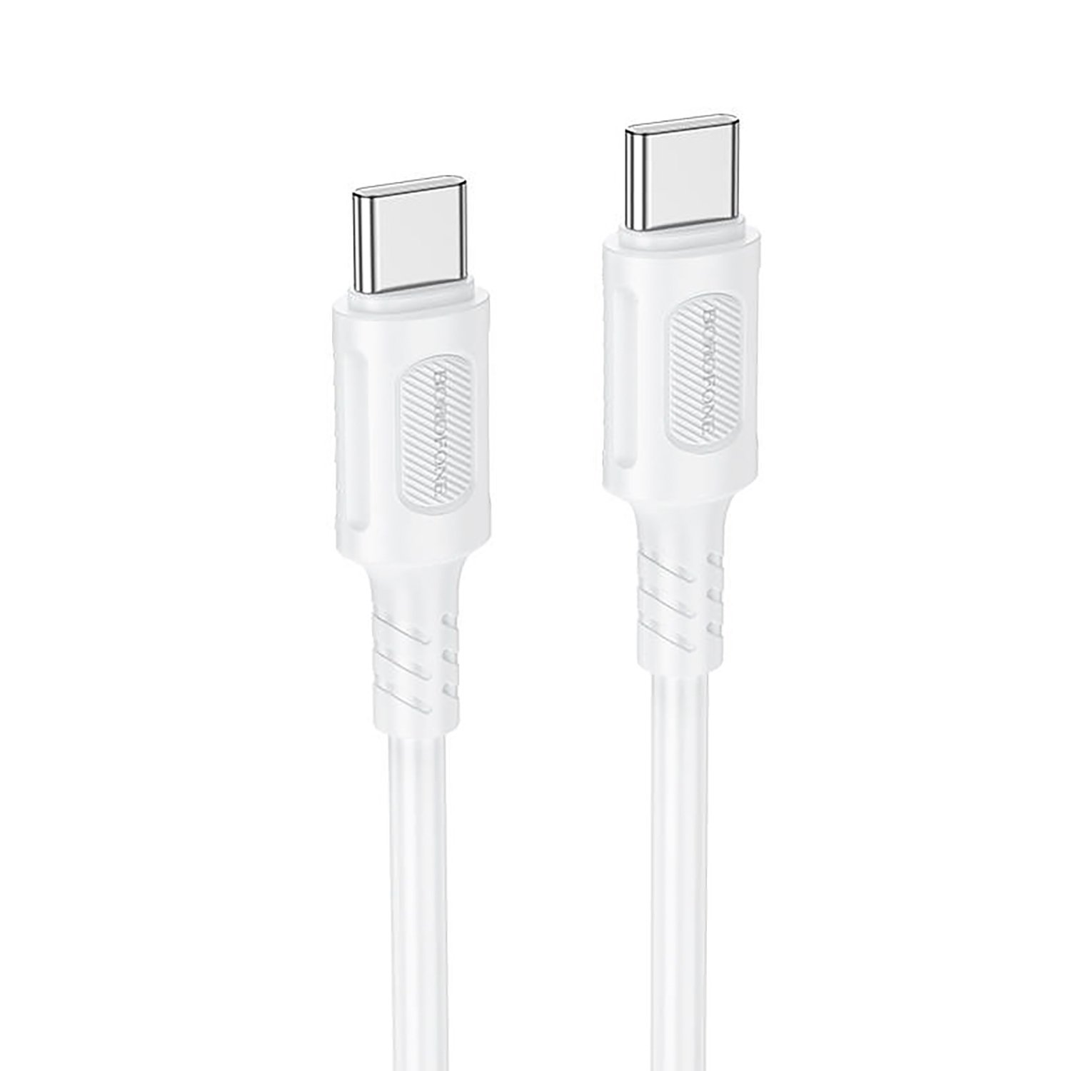 

Кабель USB Type-C-USB Type-C, 3А, 60 Вт, 1 м, белый, Borofone BX111, BX111