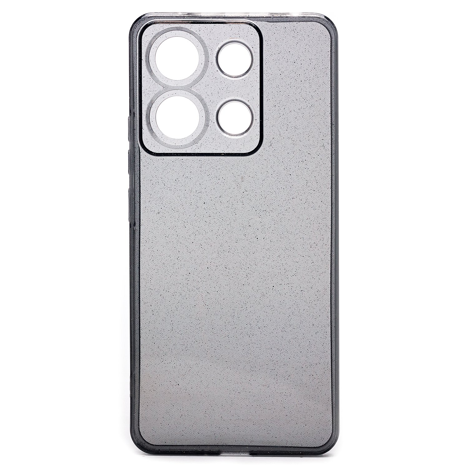 

Чехол-накладка Activ SC123 для смартфона Xiaomi Redmi Note 13 4G, пластик/силикон, черный (237776)