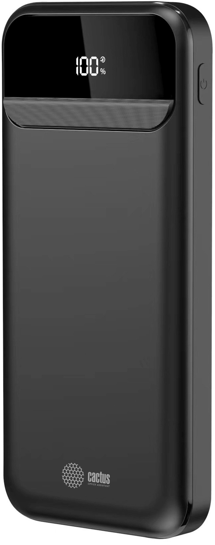 Портативный аккумулятор (Powerbank) Cactus CS-PBFSCA-10000, 10000 мА·ч, черный