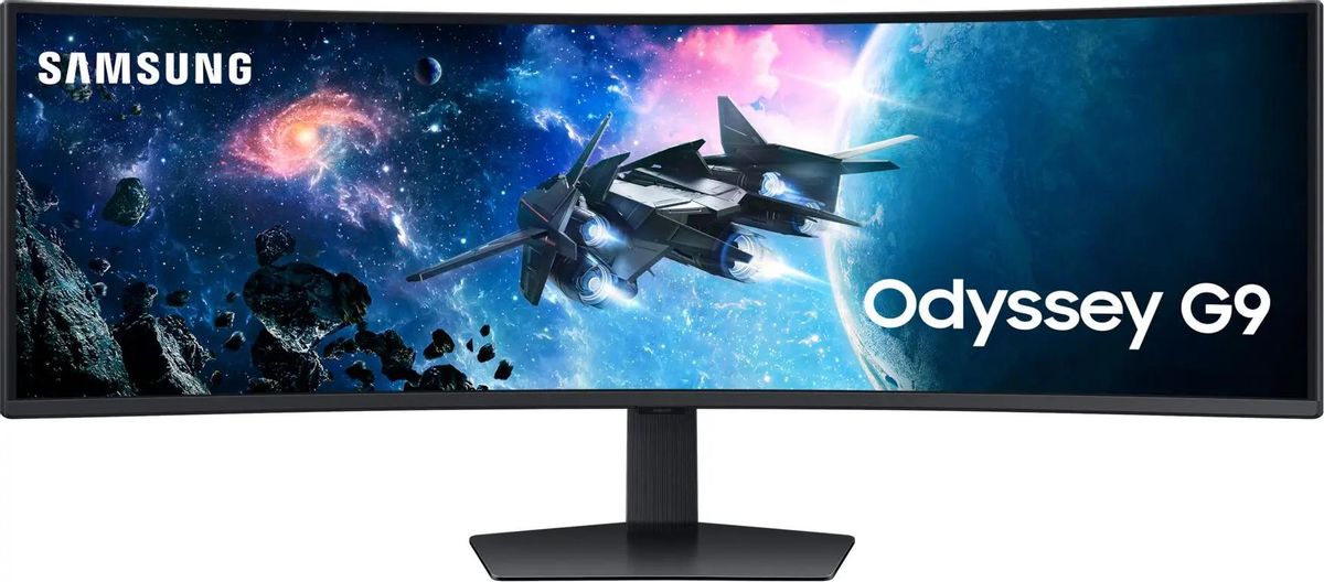 

Монитор 49" Samsung Odyssey G9 S49CG954EIXCI VA, изогнутый, 5120x1440 (32:9), 450кд/м2, 240 Гц, 1 мс, 178°/178°, HDMI, DisplayPort, USB-Hub, черный (LS49CG954EIXCI), S49CG954EIXCI