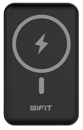 

Портативный аккумулятор (Powerbank) Wifit WIMAG Pro, 10000 мА·ч, 1xUSB, 3А, Type-C, QC, PD, QI, черный (WIF-WF002BK), WIMAG Pro