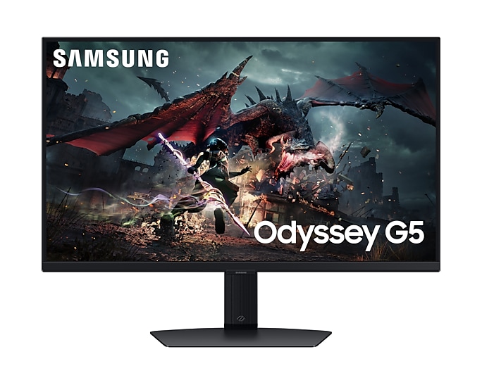 

Монитор 27" Samsung Odyssey G5 S27DG502EI IPS, 2560x1440 (16:9), 350кд/м2, 180 Гц, 1 мс, 178°/178°, HDMI, DisplayPort, черный (LS27DG502EIXCI), S27DG502EI