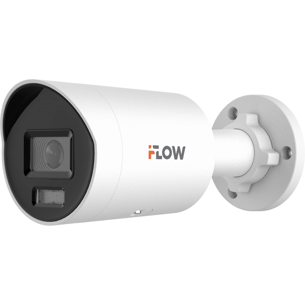 

IP-камера iFlow F-IC-2146CM 2.8 мм, уличная, цилиндрическая, 4 Мпикс, CMOS, до 2688x1520, до 25 кадров/с, LED/ИК подсветка 40м, POE, -40 °C/+60 °C, белый (F-IC-2146CM(2.8mm)), F-IC-2146CM
