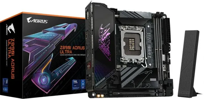 Материнская плата GIGABYTE Z890I AORUS ULTRA, LGA1851, Intel Z890, mini-ITX