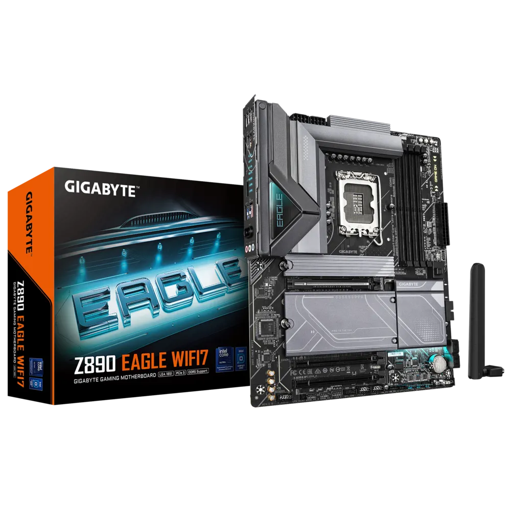 Материнская плата GIGABYTE Z890 EAGLE WIFI7, LGA1851, Intel Z890, ATX