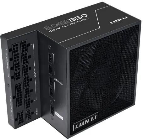 Блок питания 850 Вт, LIAN-LI EDGE850, 120 мм 80 Plus Platinum