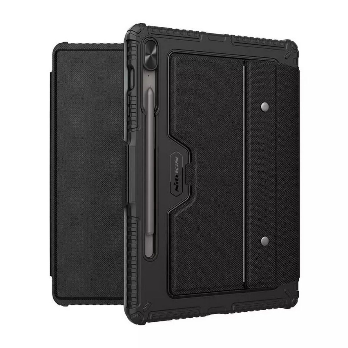 

Чехол-клавиатура NILLKIN Bumper Combo Keyboard Case для планшета Samsung Galaxy Tab S9 Fan Edition Plus (S9 FE+), силикон/пластик, черный (5040779)