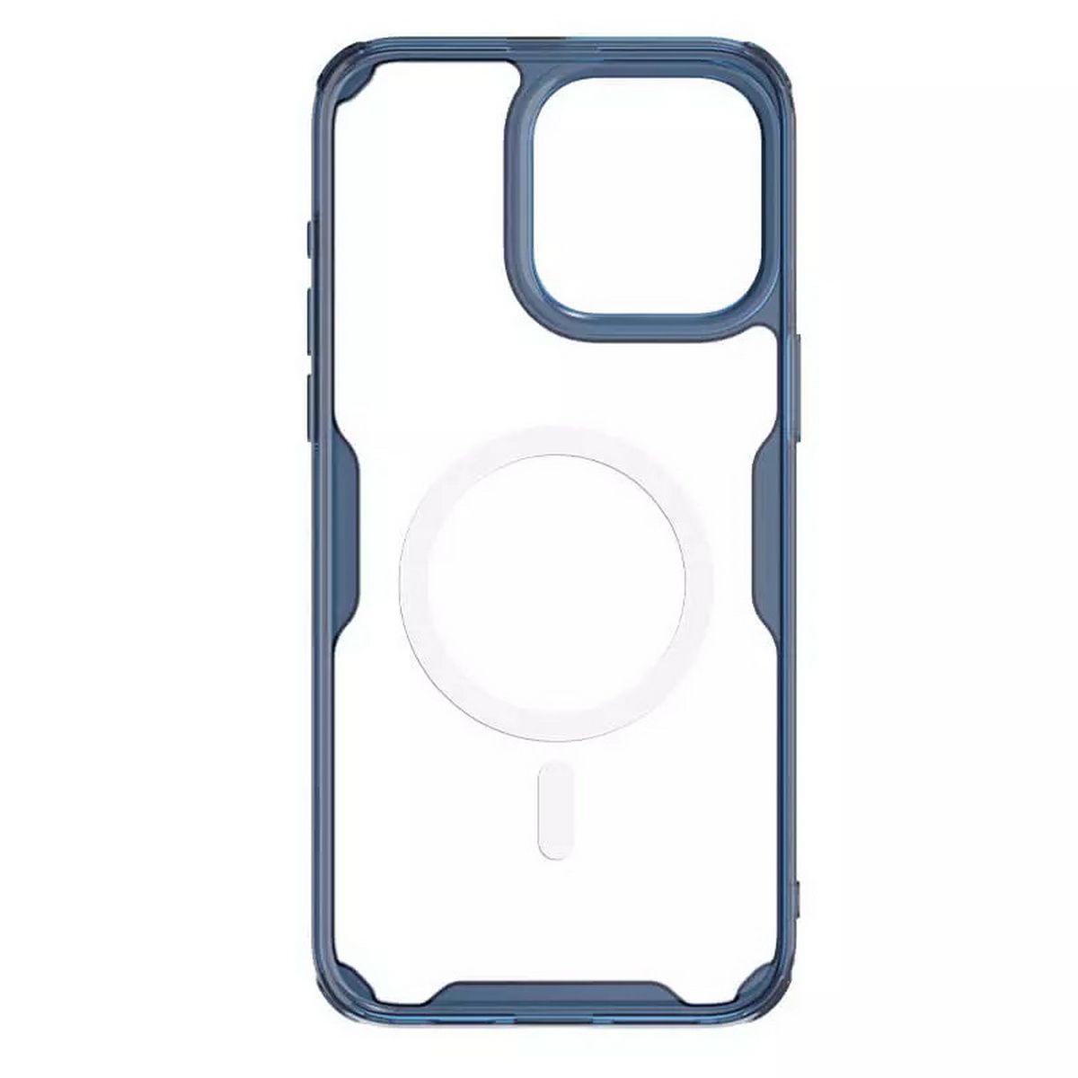 

Чехол-накладка Nillkin Nature TPU Pro Magnetic Case для смартфона Apple iPhone 15 Pro Max, пластик, силикон, синий (7021349)