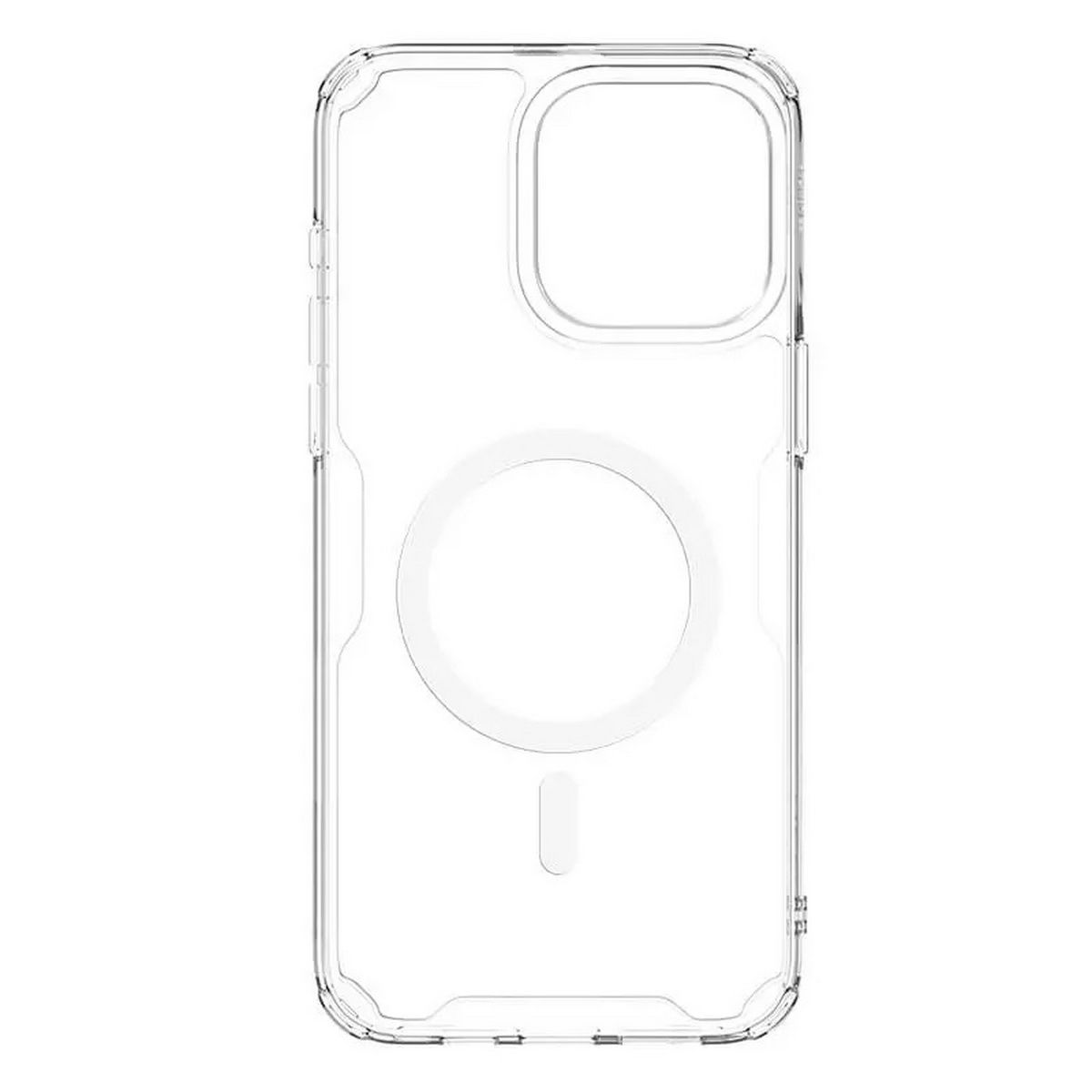 

Чехол-накладка Nillkin Nature TPU Pro Magnetic Case для смартфона Apple iPhone 15 Pro, пластик, силикон, белый (7021344)