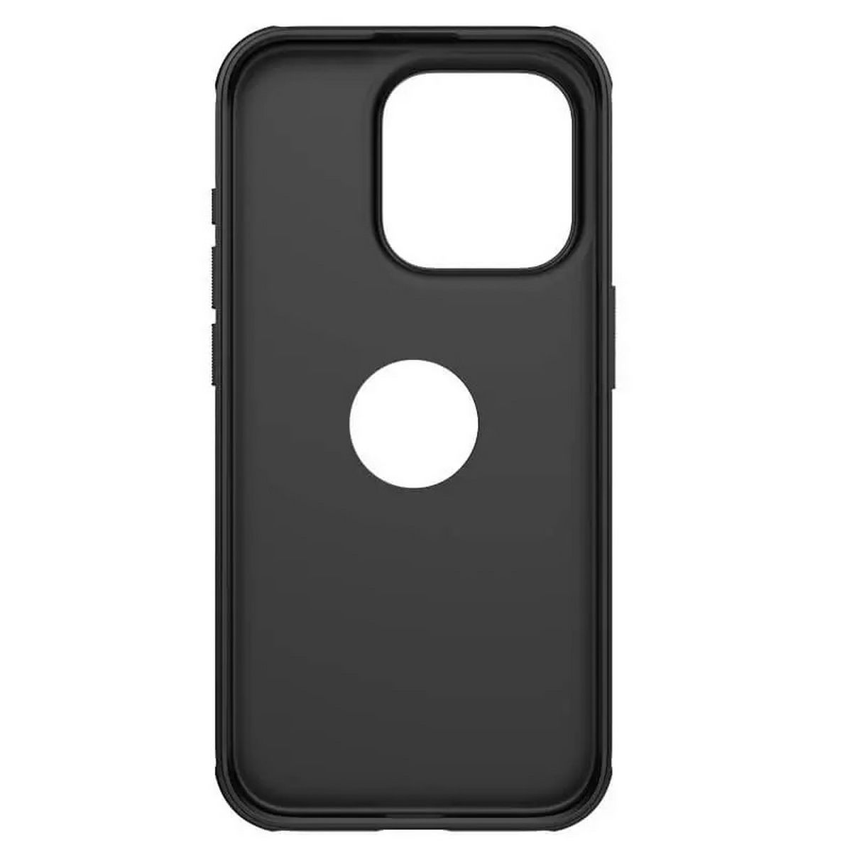 

Чехол-накладка Nillkin Super Frosted Shield Pro для смартфона Apple iPhone 15, пластик, силикон, черный (4020263)