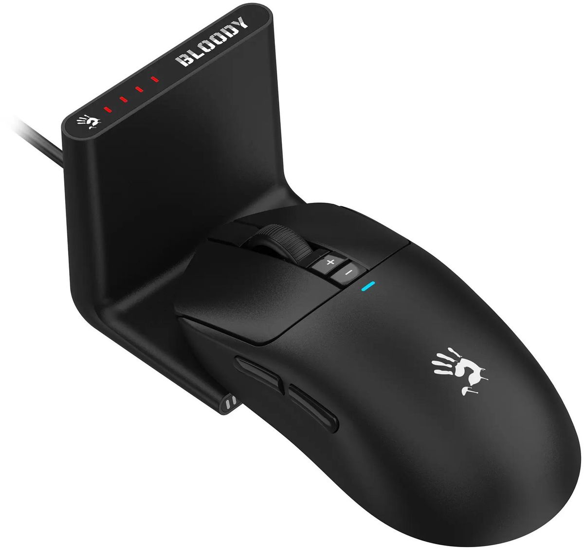 Мышь A4Tech Bloody R72 Ultra Duo, USB/Радиоканал, черный (R72 ULTRA DUO)