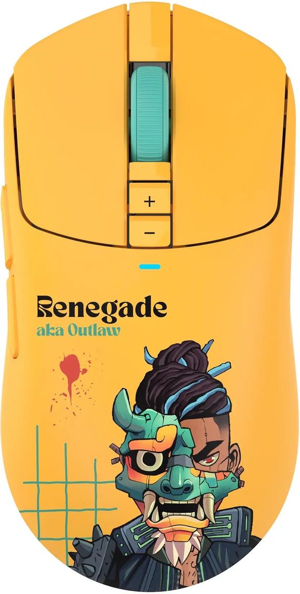 

Мышь беспроводная/проводная A4Tech Bloody R72 Ultra Duo Renegade Sunset, 20000dpi, оптическая светодиодная, USB/Радиоканал, желтый (R72 ULTRA DUO), Bloody R72 Ultra Duo Renegade Sunset