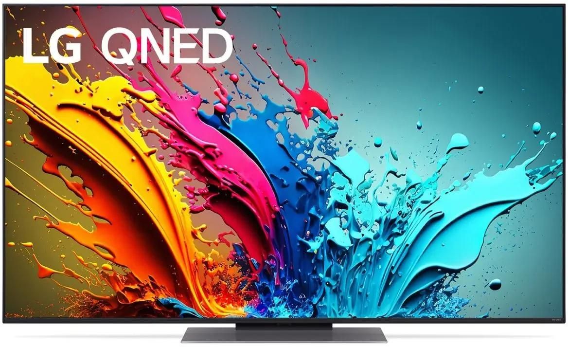 Телевизор 55" LG 55QNED86T6A.ARUG, 3840x2160, черный титан