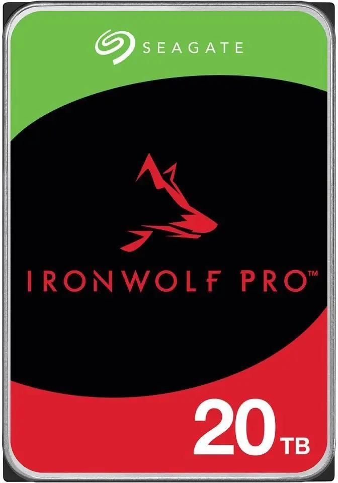 

Жесткий диск (HDD) Seagate 20Tb Ironwolf Pro, 3.5", 7200rpm, 256Mb, SATA3 (ST20000NE000)