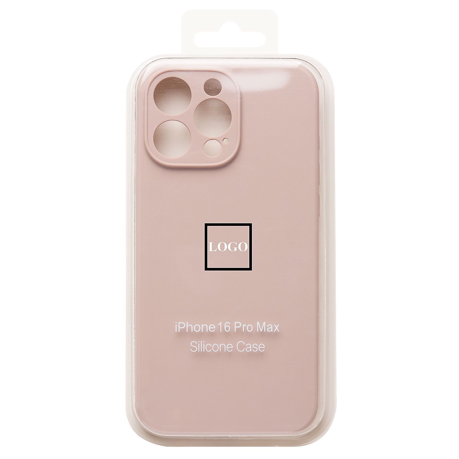 

Чехол-накладка ORG Soft Touch для смартфона Apple iPhone 16 Pro Max, силикон, песочно-розовый (236262)