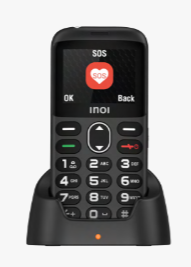 Мобильный телефон INOI 148 Senior черный