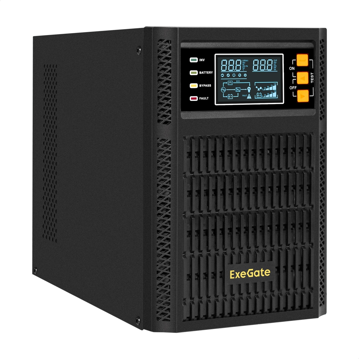 

ИБП ExeGate PowerExpert TL-1000.LCD.AVR.2SH.USB.RS232.SNMP, 1000 В·А, 1 кВт, EURO, розеток - 2, USB, черный (EX296947RUS), TL-1000.LCD.AVR.2SH.USB.RS232.SNMP