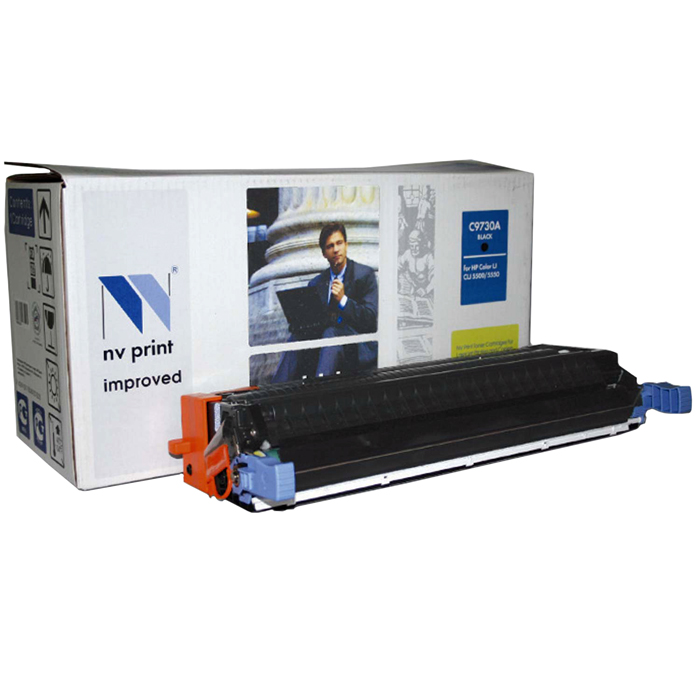 Картридж NV Print NV-C9730ABk, черный, 13000 страниц