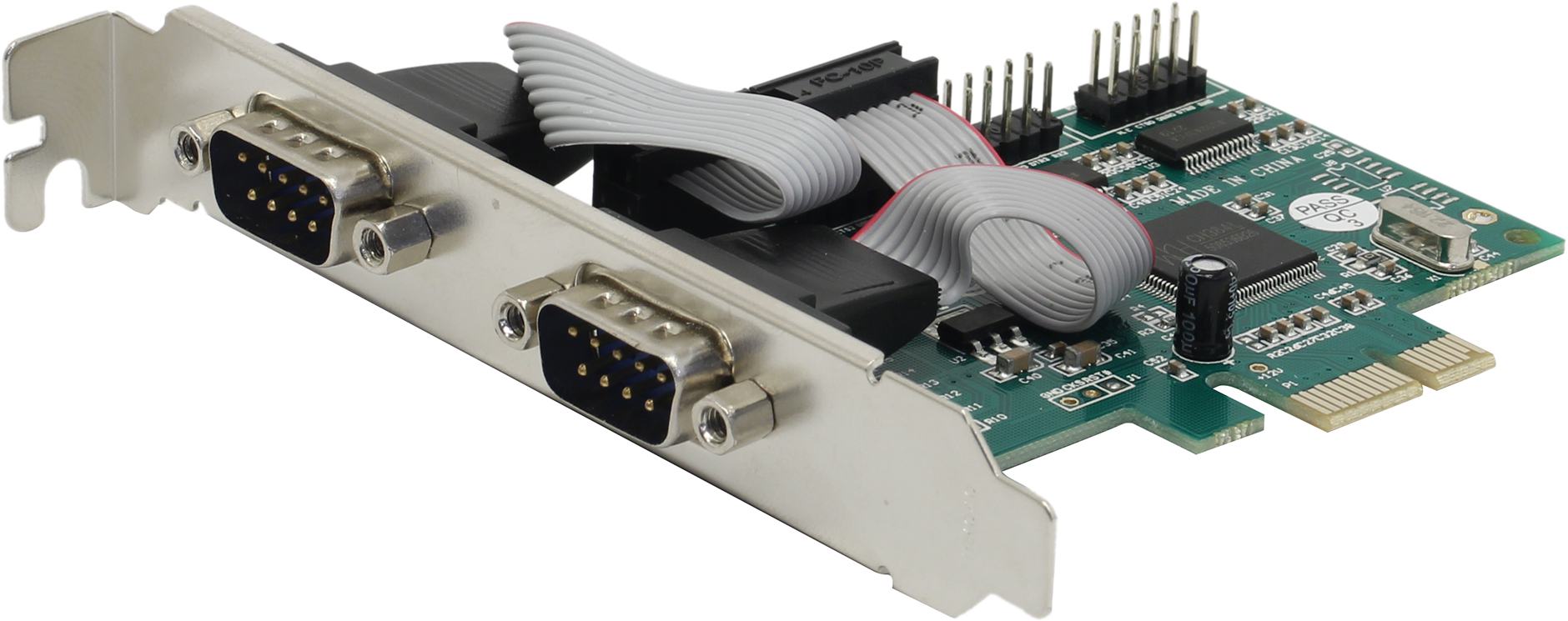 Контроллер COM Orient XWT-PE4SV2, 4xCOM, PCI-E
