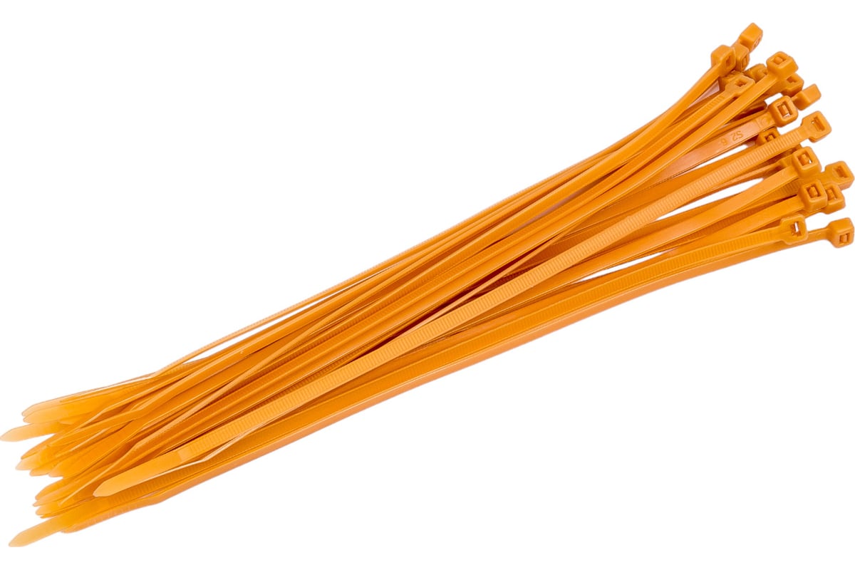 

Стяжка Rexant, 4.8 мм x 250 мм, 100 шт., коричнево-золотистая (07-0250-6)