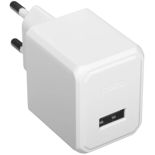 

Сетевое зарядное устройство Hoco Ocean CS11A 10.5 Вт, USB, EU, белый (6942007603553), CS11A