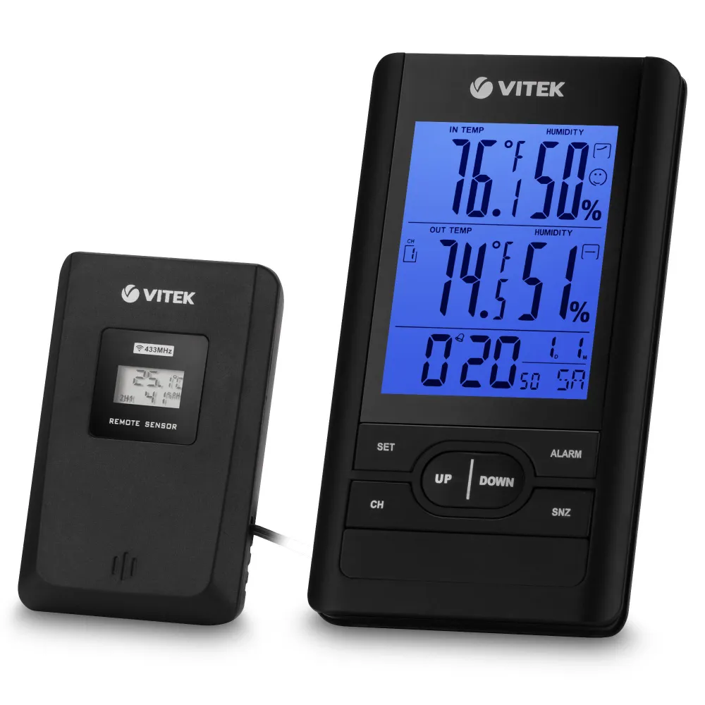 Метеостанция, с проводным датчиком, VITEK VT-3532