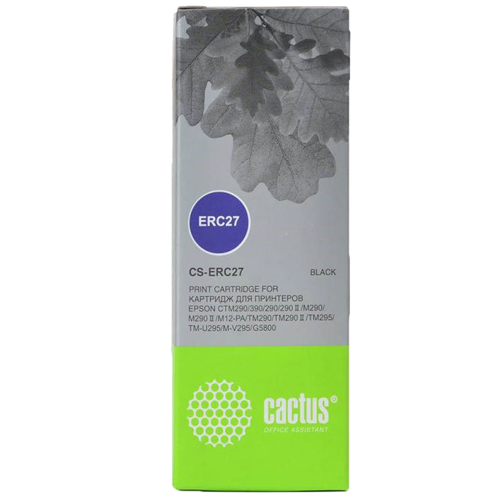 Картридж Cactus CS-ERC27, черный