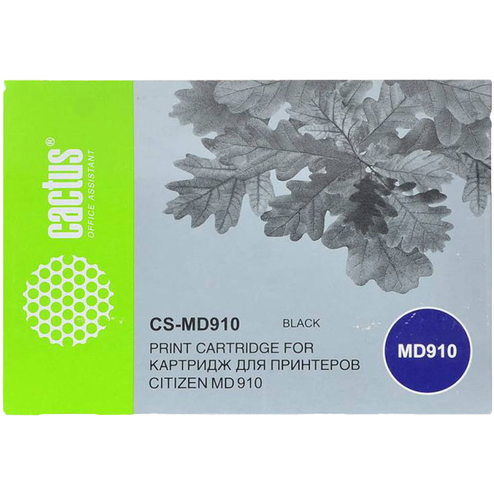 

Картридж Cactus CS-MD910 для Citizen MD-910, black, CS-MD910