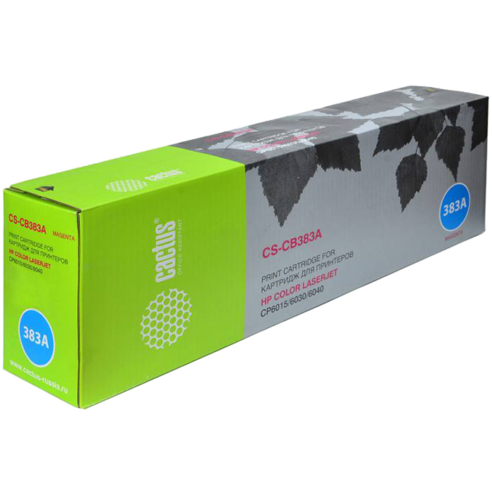

Картридж лазерный Cactus CS-CB383A (CB383A), пурпурный, 21000 страниц, совместимый, для CLJ CM6030f / CM6030 / CM6040f / CM6040 / CP6015dn / CP6015n / CP6015xh