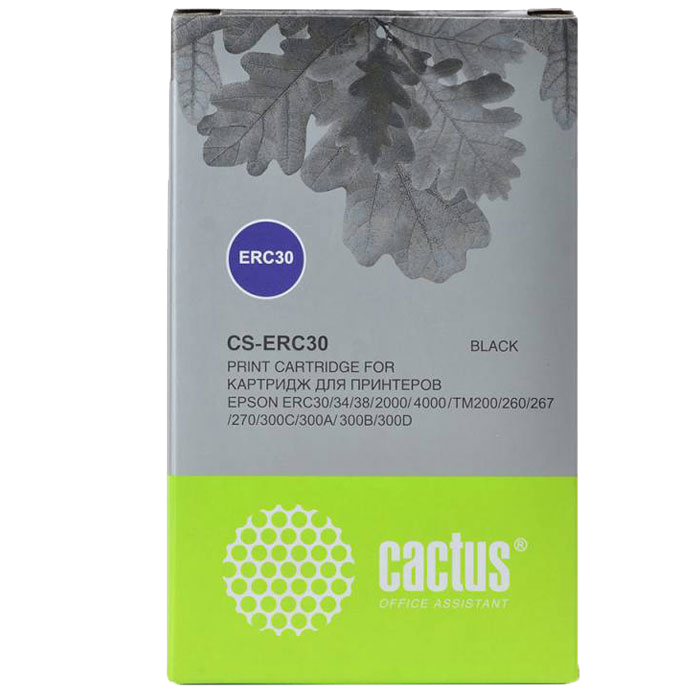 Картридж Cactus CS-ERC30, черный