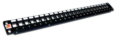 

Патч-панель в шкаф 19" 1U, неукомплектованная, порты: 24, черный, LAN-PP24OK-UTP, LANMASTER (LAN-PP24OK-UTP), LAN-PP24OK-UTP