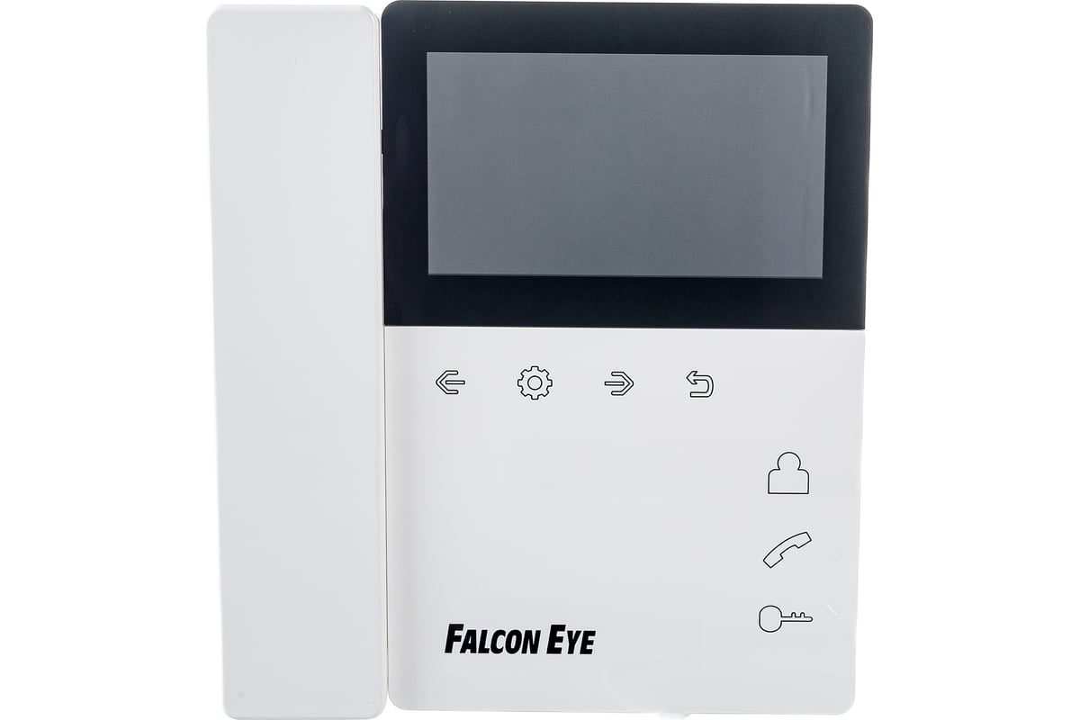

Видеодомофон Falcon Eye, 4.3" 480x272, поддержка панелей: 2 шт., белый/белый (LIRA)
